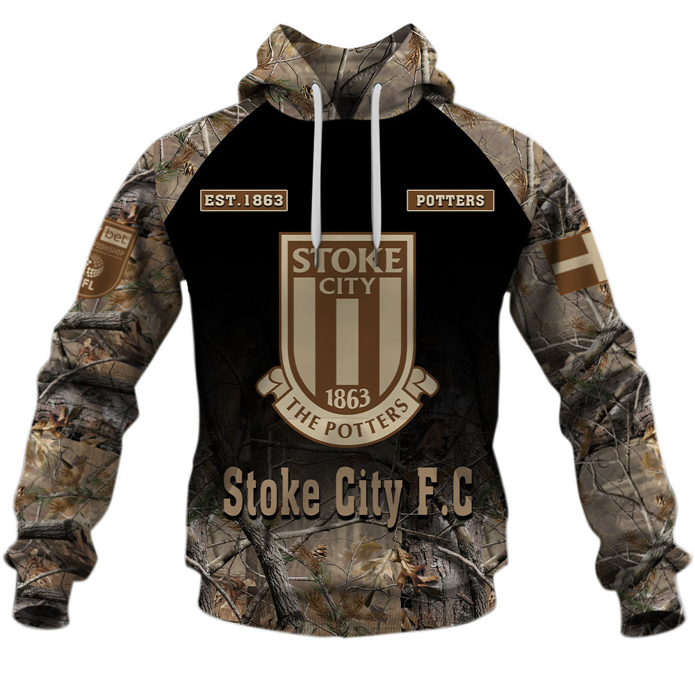 Stoke City F.C Hunting Camo Style Shirts
