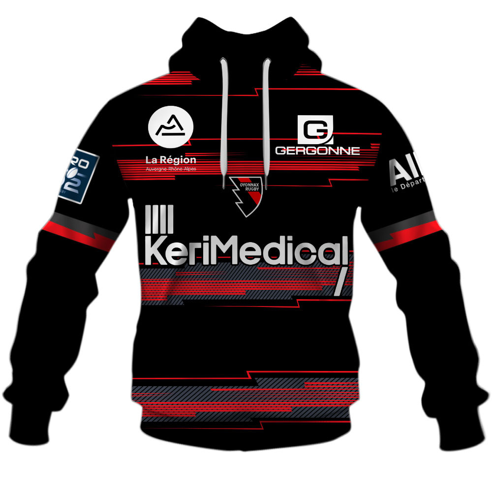 Oyonnax Rugby 2025 Home Jersey Style Shirts