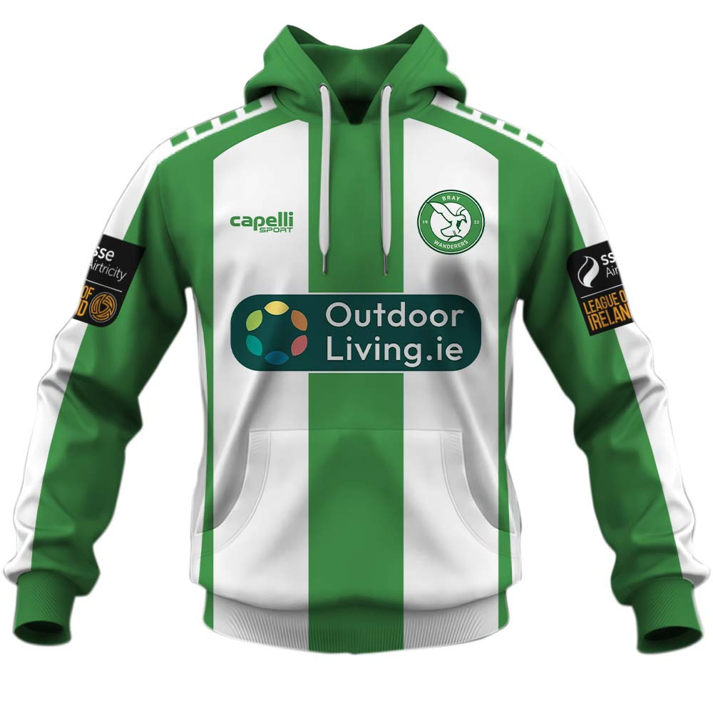 Bray Wanderers F.C LOI First Division 2526 Home Jersey Style Shirts