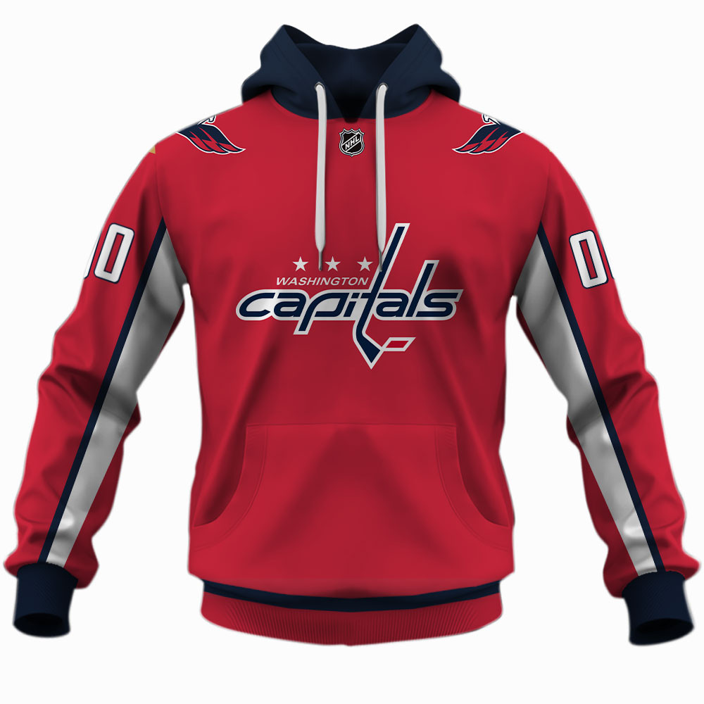 NHL Washington Capitals Home Jersey Style Shirts