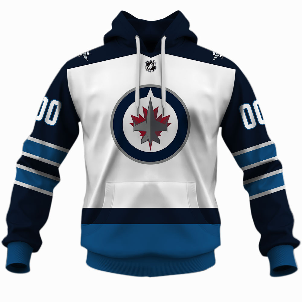 NHL Winnipeg Jets Away Jersey Style Shirts