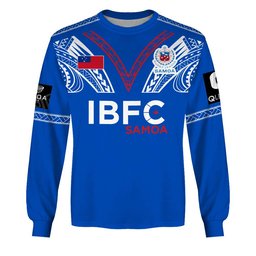 Samoa Rugby League 2025 Jersey Style Shirts