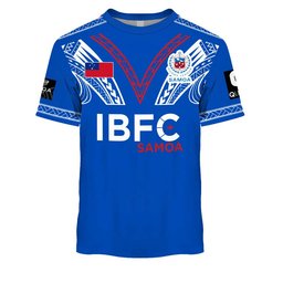 Samoa Rugby League 2025 Jersey Style Shirts