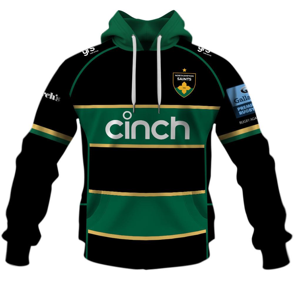 Northampton Saints Gallagher Premiership Home Jersey Style Shirts