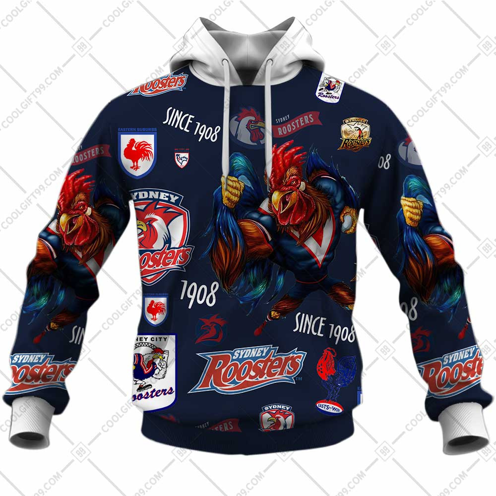 Sydney Roosters NRL Season Logo Design