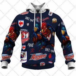 Sydney Roosters NRL Season Logo Design