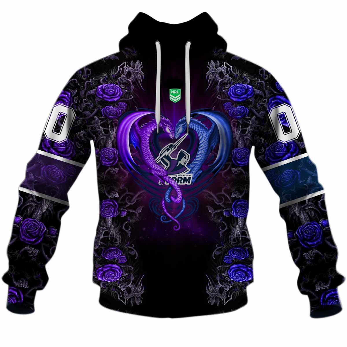Melbourne Storm NRL 01 Rose Dragon