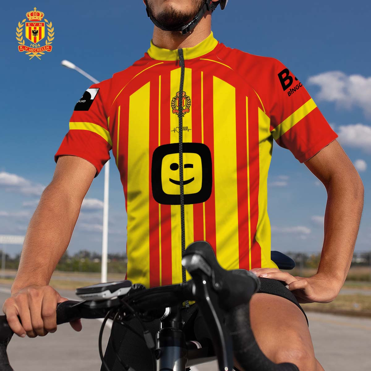 K.V. Mechelen Inspired Cycling Kit