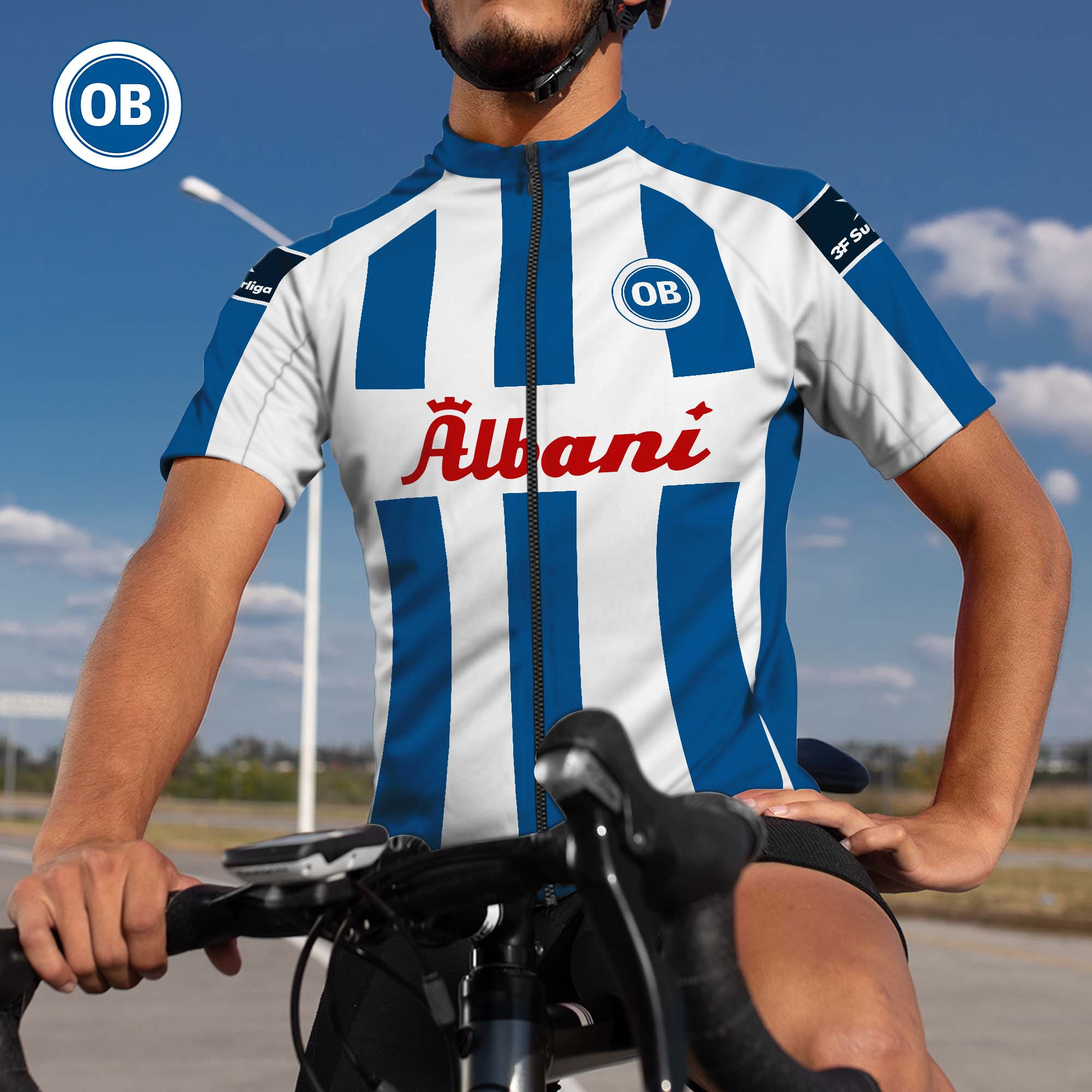 Odense Boldklub Inspired Cycling Kit
