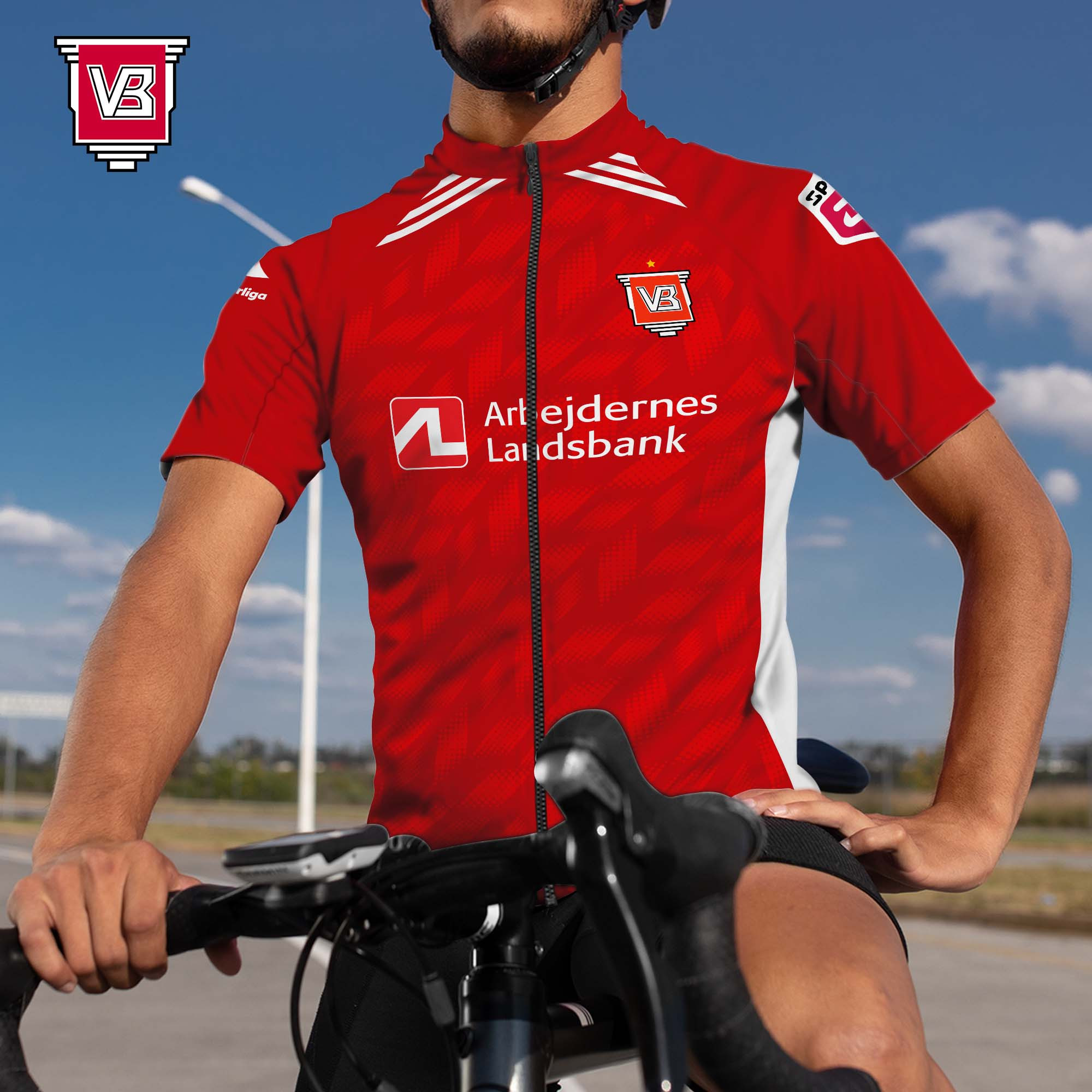 Vejle Boldklub Inspired Cycling Kit