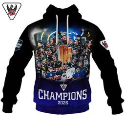 HC Fribourg Gottéron NL Champions  2526 Design Shirt
