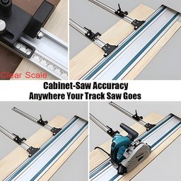 Wnew Best Track Saw Parallel Rail Guide System for Makita and Festool Guide Rails