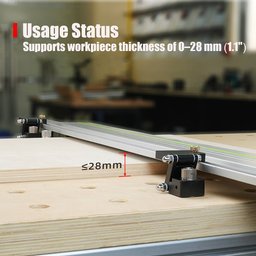 Track Saw Guide Rail Lift Limit Stops