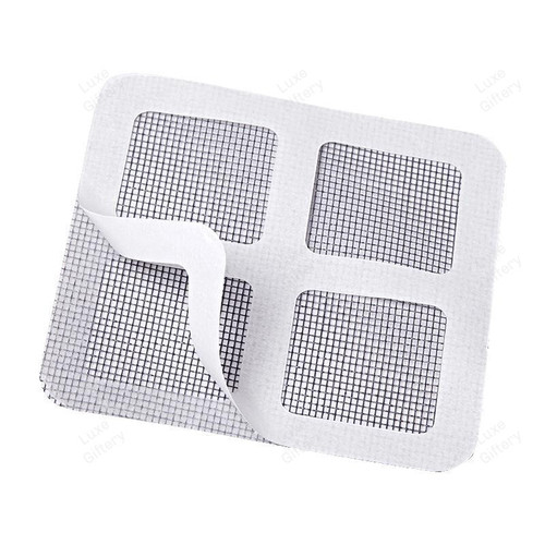 Shower Drain Hair Catcher Mesh Stickers