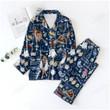 1989 Taylor's Blue Pajamas Set, Taylor Swift Eras Tour Pajamas Set