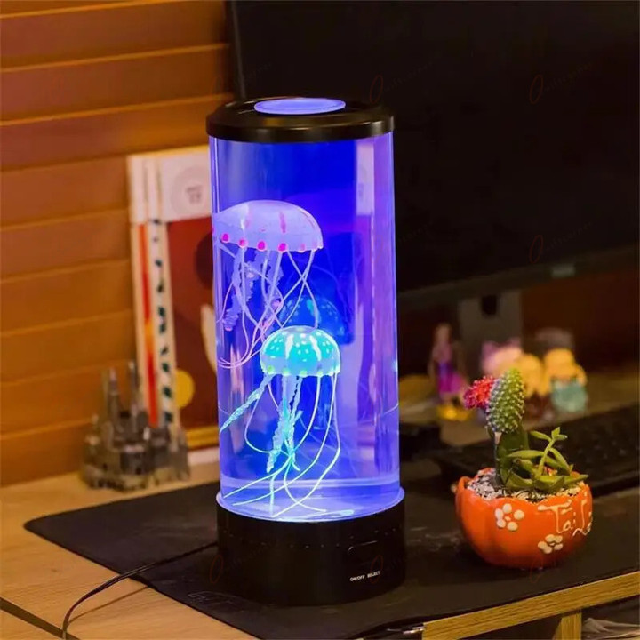 Jellyfish Lamp Color-Changing LED 7Colors Mood