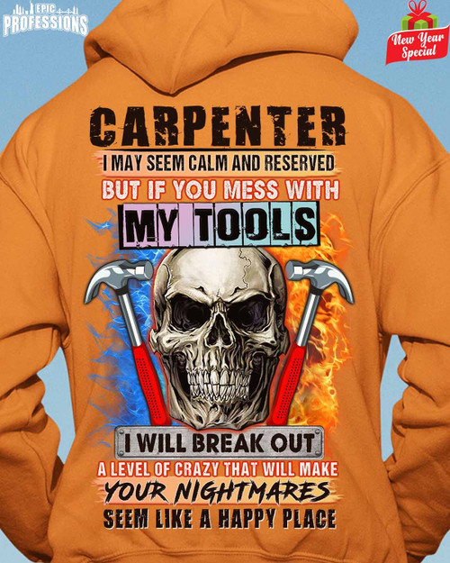 Shop the Ultimate Carpenter Hoodie - Skull and Hammer Graphic #301222SEMLIK8BCARPZ6