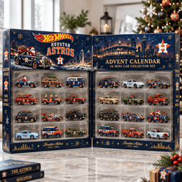 Houston Astros Premium Mini Car Advent Calendar