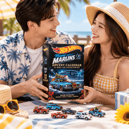Miami Marlins Premium Mini Car Advent Calendar