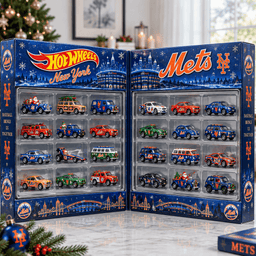 New York Mets Premium Mini Car Advent Calendar