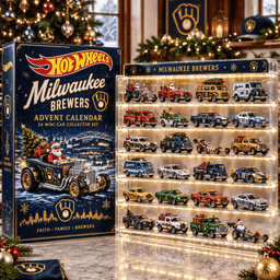Milwaukee Brewers Premium Mini Car Advent Calendar