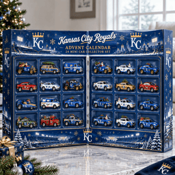 Kansas City Royals Premium Mini Car Advent Calendar