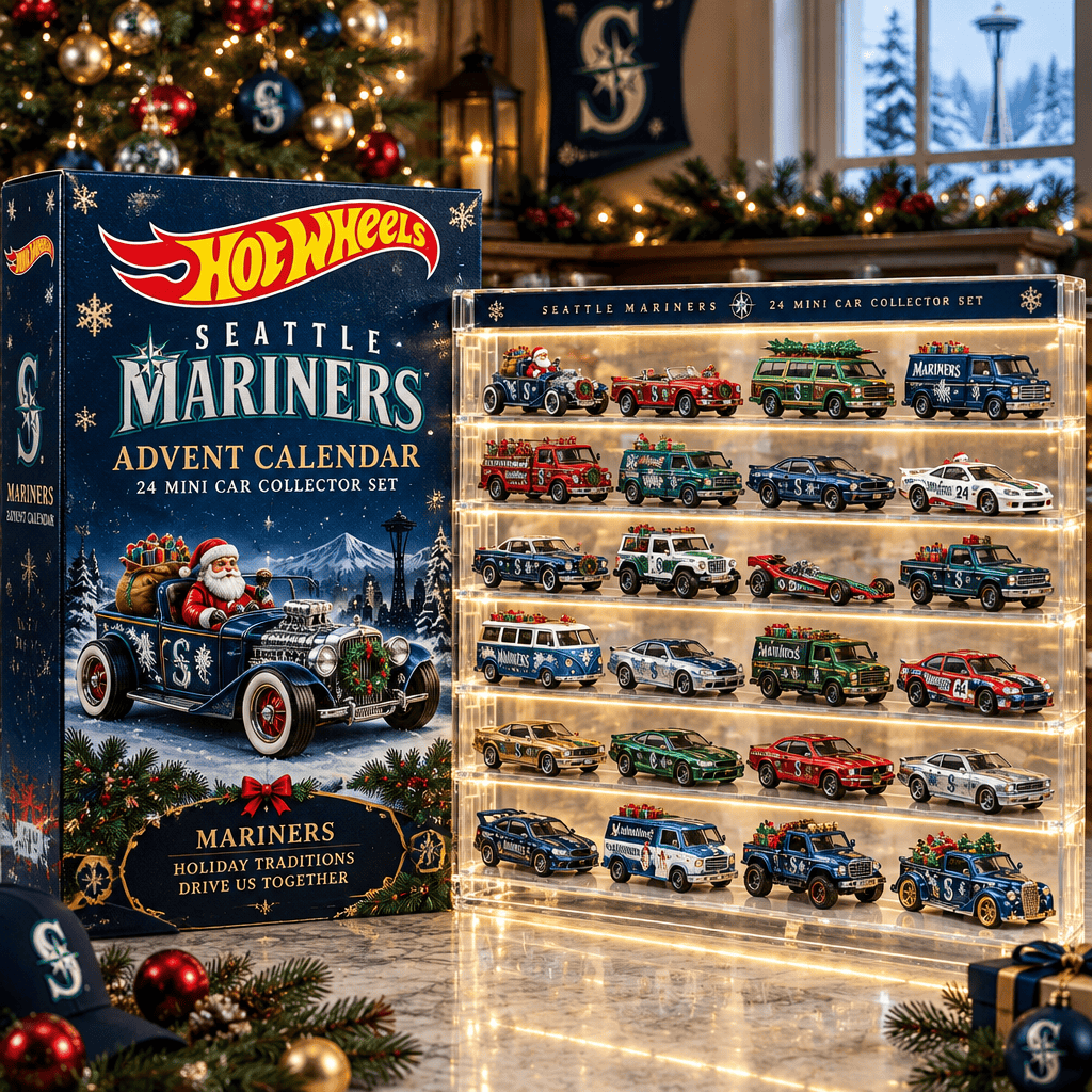 Seattle Mariners Premium Mini Car Advent Calendar