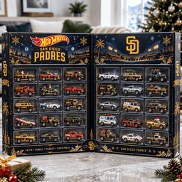 San Diego Padres Premium Mini Car Advent Calendar
