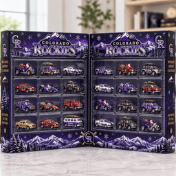 Colorado Rockies Premium Mini Car Advent Calendar