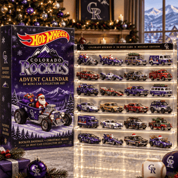 Colorado Rockies Premium Mini Car Advent Calendar