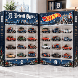 Detroit Tigers Premium Mini Car Advent Calendar
