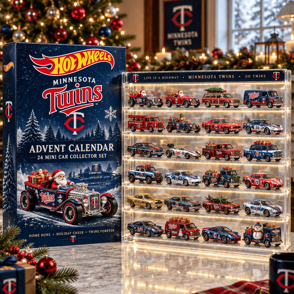 Minnesota Twins Premium Mini Car Advent Calendar