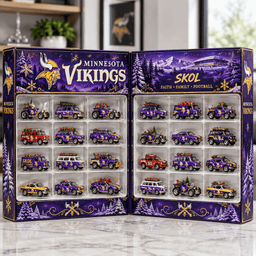 Minnesota Vikings Premium Mini Car Advent Calendar