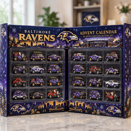 Baltimore Ravens Premium Mini Car Advent Calendar