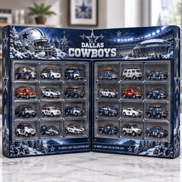 Dallas Cowboys Premium Mini Car Advent Calendar