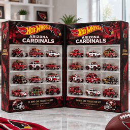 Arizona Cardinals Premium Mini Car Advent Calendar