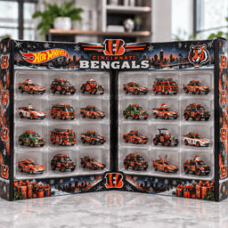 Cincinnati Bengals Premium Mini Car Advent Calendar