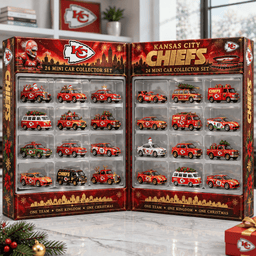 Kansas City Chiefs Premium Mini Car Advent Calendar