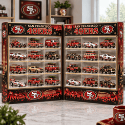 San Francisco 49ers Premium Mini Car Advent Calendar