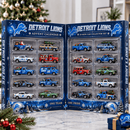 Detroit Lions Premium Mini Car Advent Calendar