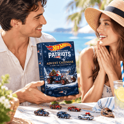 New England Patriots Premium Mini Car Advent Calendar