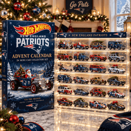 New England Patriots Premium Mini Car Advent Calendar