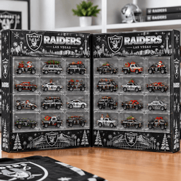 Las Vegas Raiders Premium Mini Car Advent Calendar