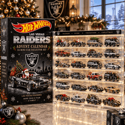 Las Vegas Raiders Premium Mini Car Advent Calendar
