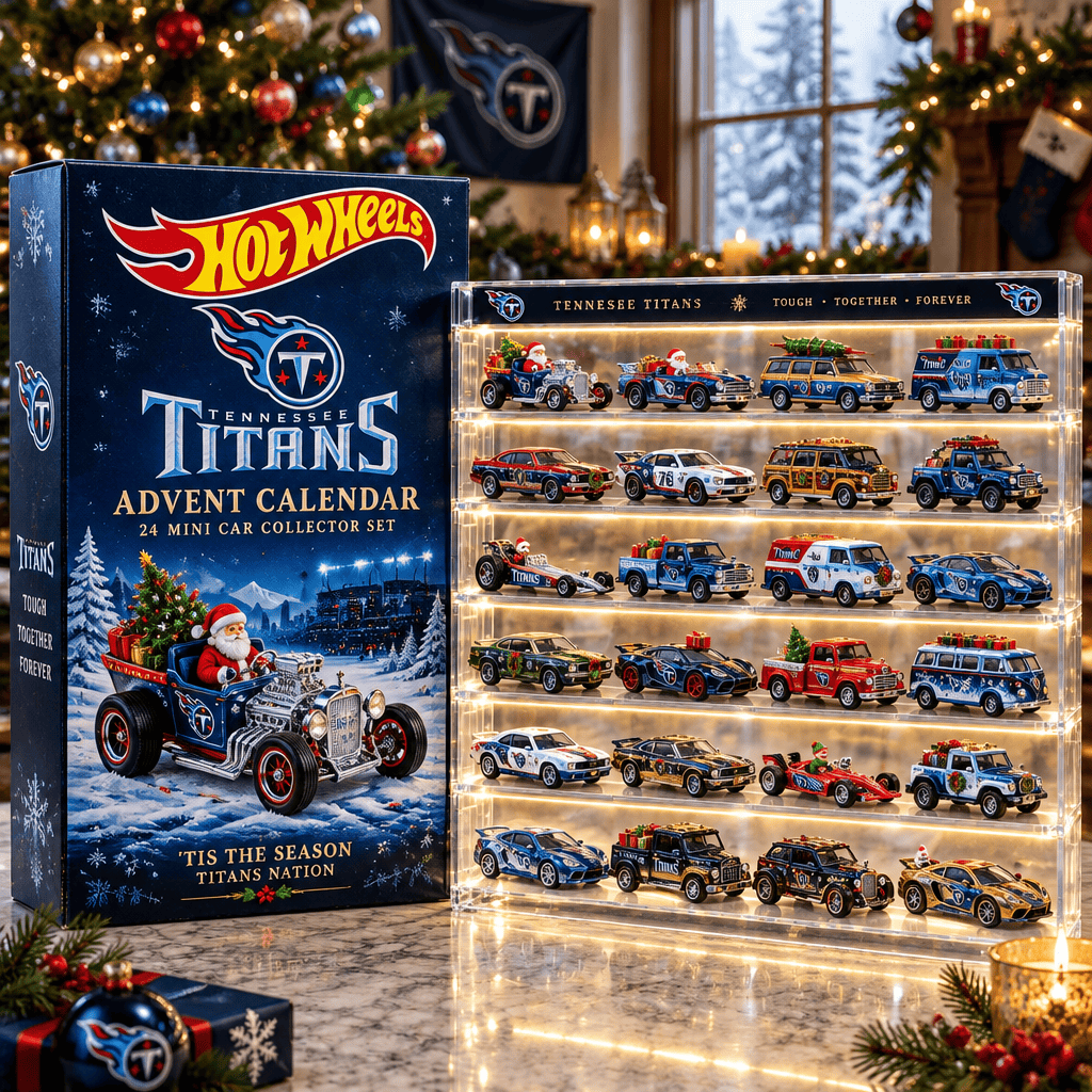 Tennessee Titans Premium Mini Car Advent Calendar