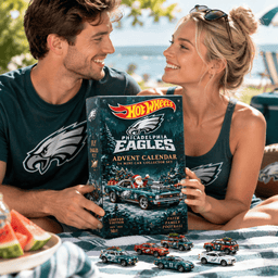 Philadelphia Eagles Premium Mini Car Advent Calendar