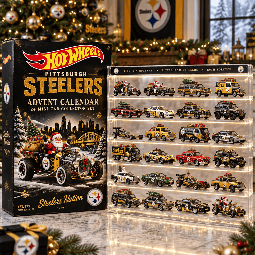 Pittsburgh Steelers Premium Mini Car Advent Calendar