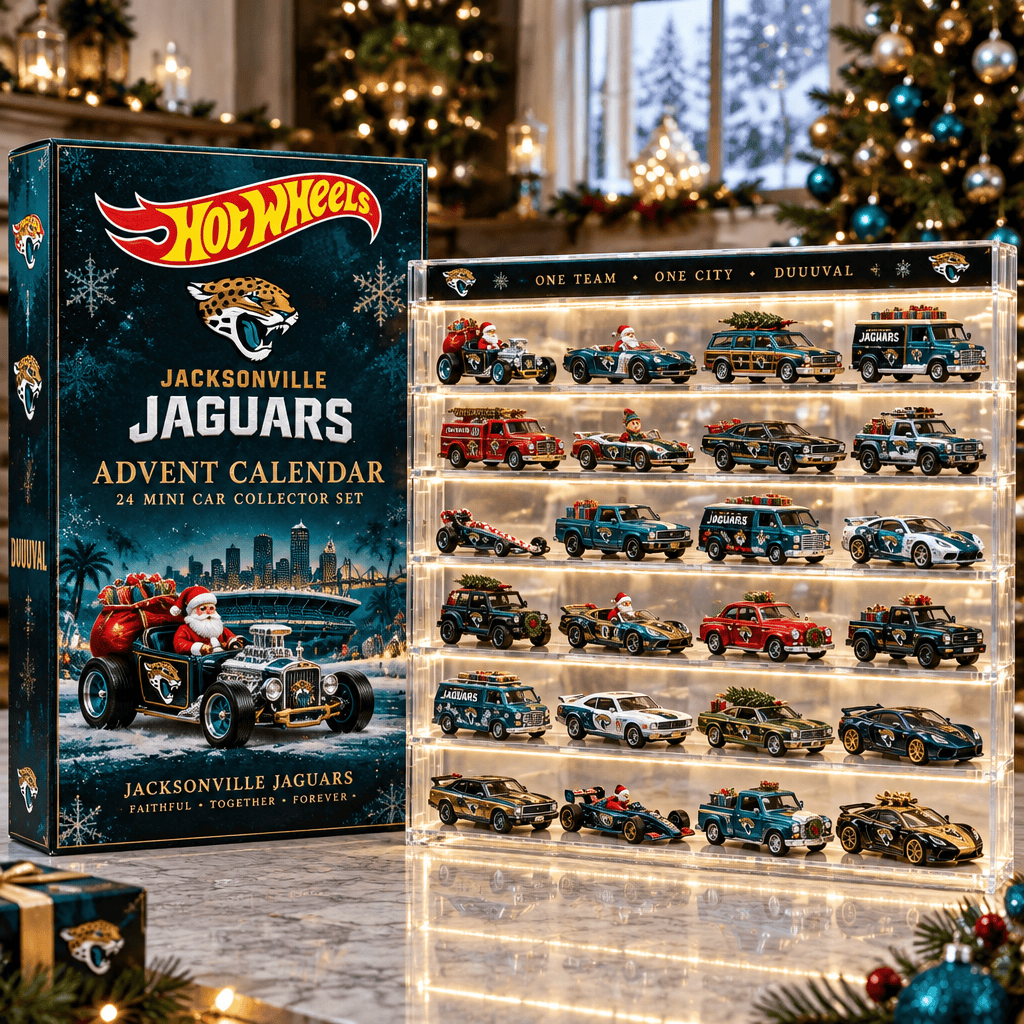 Jacksonville Jaguars Premium Mini Car Advent Calendar