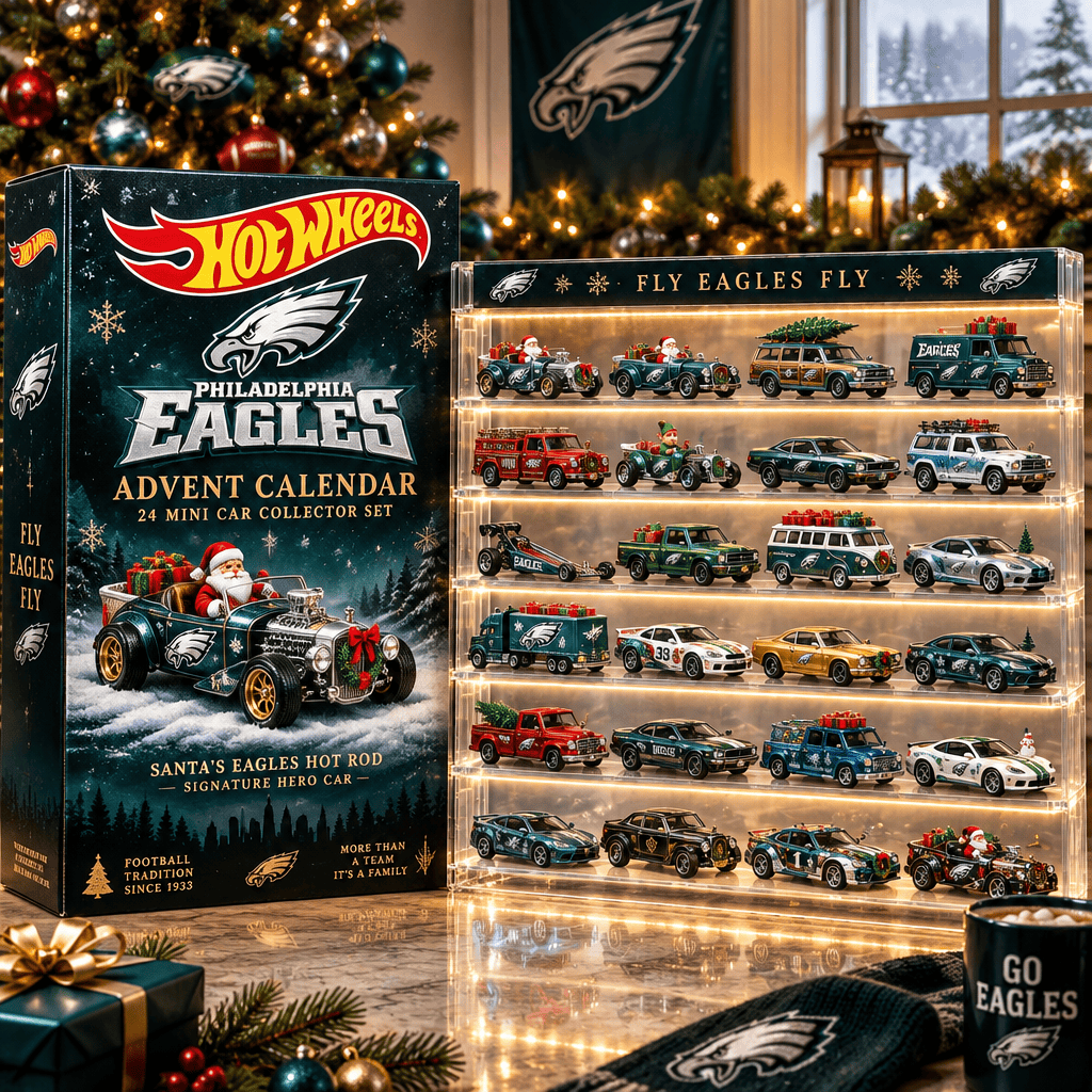 Philadelphia Eagles Premium Mini Car Advent Calendar