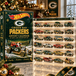 Green Bay Packers Premium Mini Car Advent Calendar